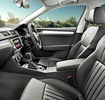 The interior is a perfect blend of originality and maximum passenger comfort