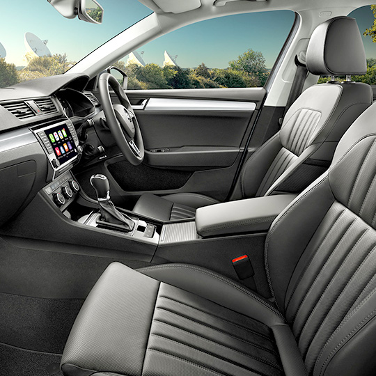 The interior is a perfect blend of originality and maximum passenger comfort